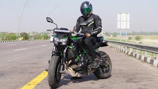 Channel pe pheli bar Kawasaki Z650 Full Throttle [upl. by Cirederf]