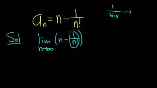 Larson Calculus 91 30 Determine if the Sequence an  n  1n Converges or Diverges [upl. by Elleneg]