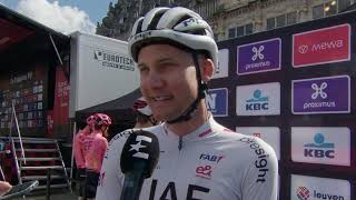 Tim Wellens  Interview at the start  De Brabantse Pijl 2024 [upl. by Sidoeht]