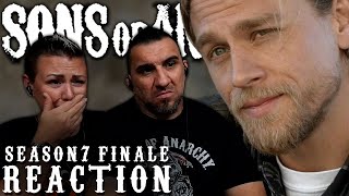 Sons of Anarchy Season 7 Episode 13 Papas Goods Finale REACTION [upl. by Ajan]