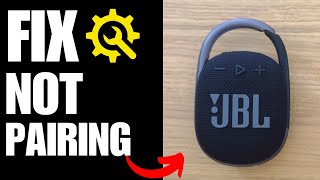 JBL Clip 4 Not PairingNot Connecting Fix  Easy fix [upl. by Idnic92]