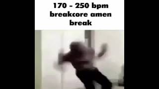 170  250 bpm breakcore amen break 1 hour loop [upl. by Ohs780]