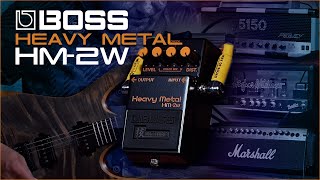 THE BOSS HM2W  Is it useful for a modern metal approach [upl. by Lowe837]