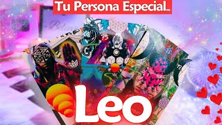 TAROT LEO♌¿QUÉ PASA ENTRE TÚ Y TU PERSONA ESPECIAL💖LECTURA BONUS [upl. by Ruberta]