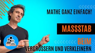 Mathe ganz einfach  Maßstab berechnen und erkennen [upl. by Marcile]