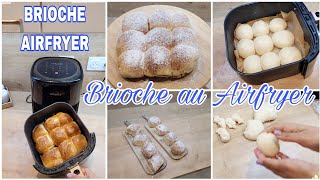 🍞BRIOCHE AU AIRFRYER briochemaison airfryer airfryerrecettes briocheairfryer recetteairfryer [upl. by Lancaster]