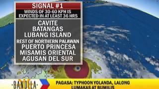 Yolanda to make landfall early Friday [upl. by Eentrok536]