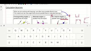 Calculating Bearings [upl. by Vivienne]