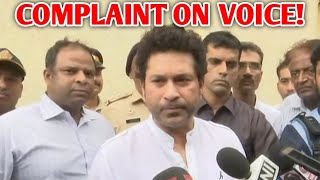 Sachin Tendulkar Police Complaint on Viral VOICE  Sachin Tendulkar News Shorts Facts [upl. by Aneloc992]