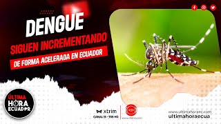 Casos de dengue en Ecuador Actualmente el país se sitúa en la semana epidemiológica 18 [upl. by Erej]