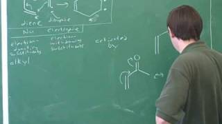 Organic chemistry DielsAlder reaction 2 [upl. by Adnoloy]