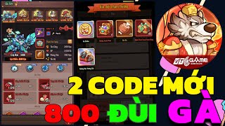 Gogo Tam Quốc Cập Nhật 2 Code Mới HSD 2902 [upl. by Oznole]