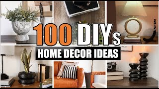 ⭐️ LAS MEJORES 100 IDEAS PARA DECORAR TU HOGAR con materiales baratos y fáciles de hacer [upl. by Enytsirhc]