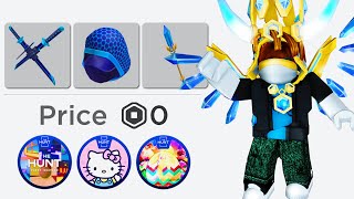 EASIEST “The Hunt” Badges To CLAIM For FREE ITEMS  Exclusive Egg [upl. by Roldan]