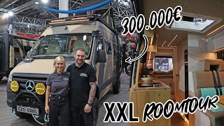 300000€ Mercedes Sprinter 4x4 Luxus Campervan Mehr geht nicht 🤯 ROOMTOUR [upl. by Ientirb]