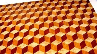 Making a 3D end grain cutting board 2 [upl. by Boylston]