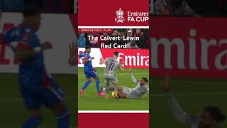 The CalvertLewin Red Card [upl. by Lenee]