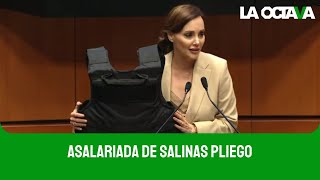 LILLY TÉLLEZ ENFURECE cuando la PRESIDENTA del SENADO le APAGA el MICRÓFONO [upl. by Harmon584]