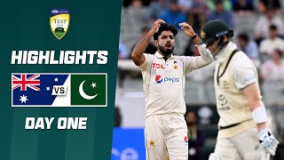 Australia v Pakistan 202324  Second Test  Day 1 [upl. by Llennod]