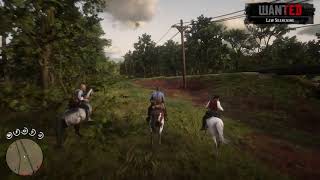 RDR2 Arthur Dutch and Hosea Bar Shootout [upl. by Pence]