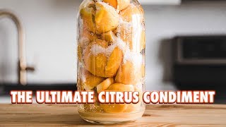 Easy Preserved Lemons Just Lemons amp Salt  No Measuring [upl. by Attelrac132]