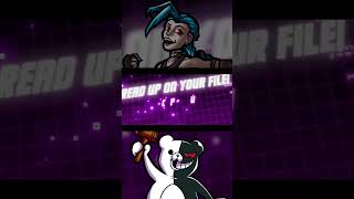 Jinx vs Junko Enoshima  RAP BATTLE  League of Legends vs Danganronpa  ft HalaCG amp Bblackroses [upl. by Vladamar669]