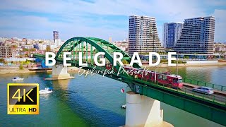 Belgrade Serbia 🇷🇸 in 4K ULTRA HD 60FPS Video by Drone [upl. by Randall]