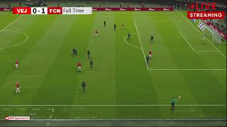 Vejle FC vs FC Nordsjaelland  DENMARK Superliga 2024  PES21 Gameplay PLSL 336 [upl. by Eslek92]