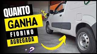 QUANTO GANHA UMA FIORINO REFRIGERADA AGREGADA ❓EM 2023✏️ [upl. by Enahsal]