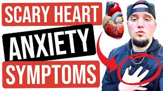 SCARY HEART RELATED ANXIETY SYMPTOMS A Heart Anxiety Nightmare [upl. by Aihsele]