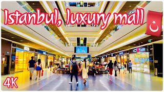 WALKING Tour Turkey ￼ Biggest Luxury  shopping mall ￼ÖzdilekparkIstanbul Turkey  RAC 🇨🇭130 [upl. by Gerge]