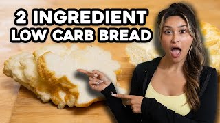 2 Ingredient Flourless Bread I Low Carb I Low Calorie I High Protein [upl. by Yggam]