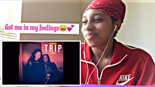 JACQUEES  TRIP REMIX REACTION😍 [upl. by Belia]