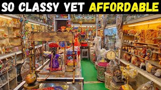 Want designer antiques at low price Head to this handicraft shop in Jaipur [upl. by Aketal]