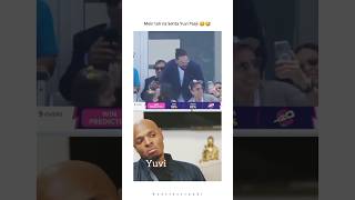 Yuvraj Sing Funny Incident caught on camera short viral meme funny [upl. by Aicatsana]