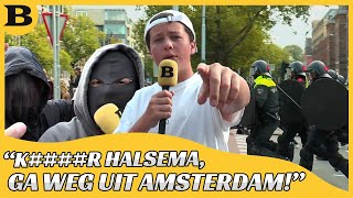 CHAOS IN AMSTERDAM NA AFLASSEN AJAX WEDSTRIJD [upl. by Suraved]