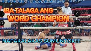 boxing Victorio Saludar VS Cylde Azarcon Main Event viral [upl. by Anivlis]