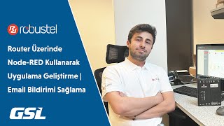 Router Üzerinde NodeRED Kullanarak Uygulama Geliştirme  Email Bildirimi Sağlama [upl. by Belle]