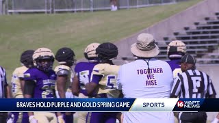 Highlights from Alcorns 2023 spring football game [upl. by Adelice]