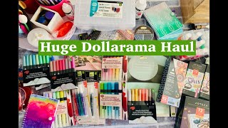 Huge Dollarama Haul  Lots of New Crafting items [upl. by Schubert]