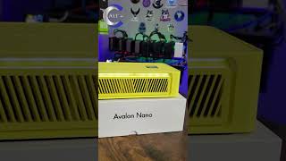 💣 Canaan Avalon Nano 3  Quick Unboxing  This thing is SLEEK crypto asics [upl. by Aisor213]