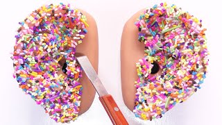 ASMR Colorful Chocolate Ear Cleaning Satisfying in 5 minutes 👂 🌈 [upl. by Ahsimrac205]