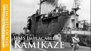 KAMIKAZE HMS Indefatigable April 1 1945 [upl. by Cohbath]