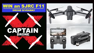 Win an SJRC F11 Drone Captain Drone amp Geekbuying Drone Giveaway [upl. by Htebsle]