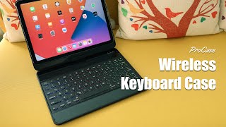 How to use ProCase Wireless Keyboard Case on iPad Air 4thiPad Pro 11quot 2020 [upl. by Janina45]