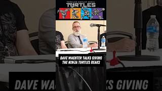 Comic Book Artist Dave Wachter Talks Giving the TMNT Beaks [upl. by Sivrat]