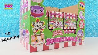 Squeezamals Slow Rise Holiday Series Squishy Blind Box Toy Review  PSToyReviews [upl. by Fadil286]