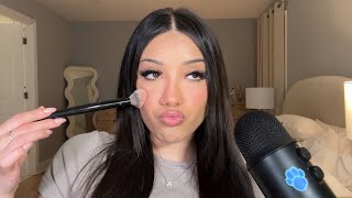 ASMR Taking a Blinker After Every Makeup Step 💄 [upl. by Lizned137]