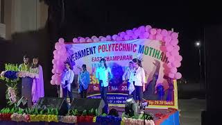 Government polytechnic Motihari Fresher party by 2k21 batch  gp motihari [upl. by Enilec676]