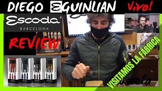 Review Escoda Serie TRAVEL por DIEGO EGUINLIAN quotVISITAMOS la FABRICAquot [upl. by Adnarom]